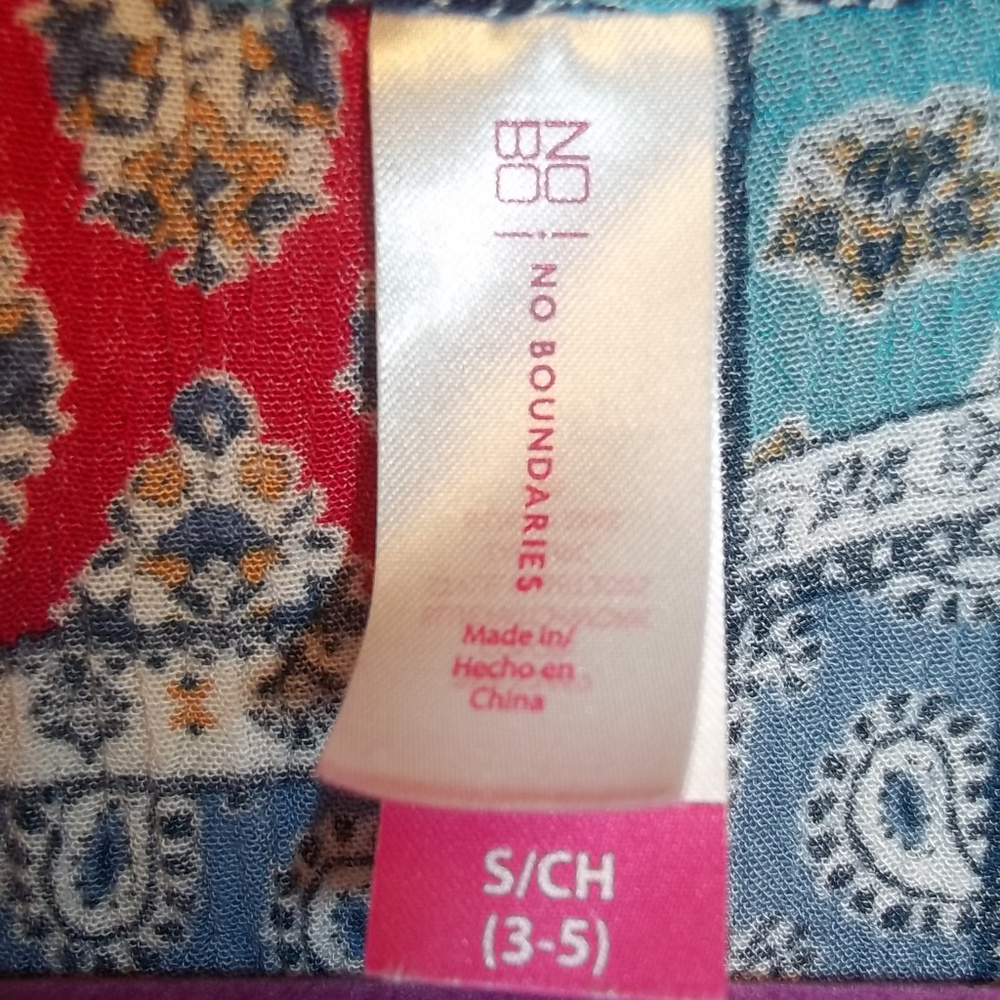 No Boundaries Crochet Quilted Retro Top Size Small - Picture 7 of 7